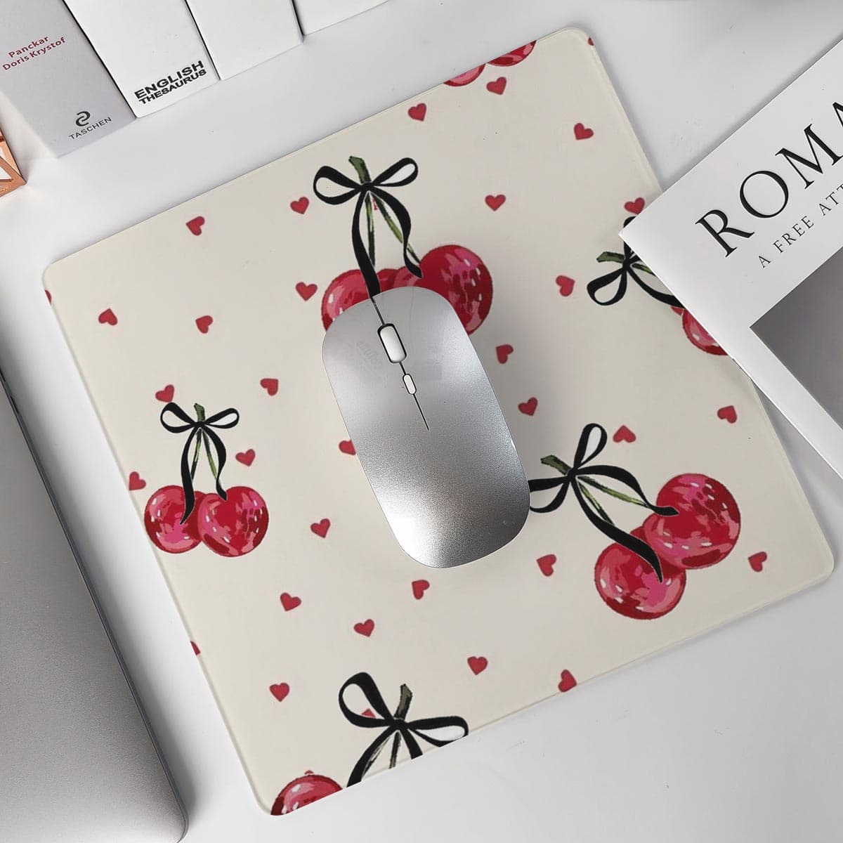 Tempered Glass Mouse Pad